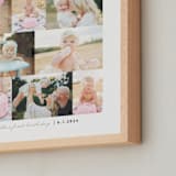 "Ten Photo: Portrait Framed Photo" - Framed Photo in Pearl by Snow and Ivy - Frame Close-up