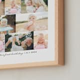"Ten Photo: Portrait Framed Photo" - Framed Photo in Pearl by Snow and Ivy - Frame Close-up