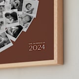 "Modern Heart Snapshot Mix® Warm Tones" - Framed Photo in Rustique by Minted - Frame Close-up