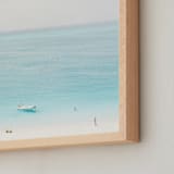 "Island Time 2" - Art Print in Sea by Lindsay Madden - Frame Close-up