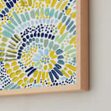 "Sun Drops 2" - Art Print in Multicolored by Holly Royval - Frame Close-up