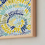 "Sun Drops 2" - Art Print in Multicolored by Holly Royval - Frame Close-up