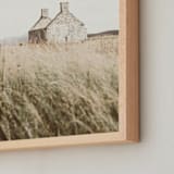 "highland prairie II" - Art Print in Wheat by Kamala Nahas - Frame Close-up
