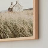 "highland prairie II" - Art Print in Wheat by Kamala Nahas - Frame Close-up