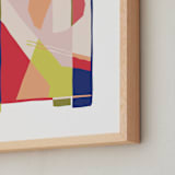 "Today" - Art Print in Beachfront by Jen Florentine - Frame Close-up