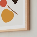 "Come Home" - Art Print in sunny yellow by Svitlana Martynjuk - Frame Close-up