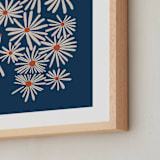 "Vintage Floral Set II" - Art Print in Vintage by Kate Capone - Frame Close-up