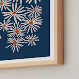 "Vintage Floral Set II" - Art Print in Vintage by Kate Capone - Frame Close-up