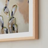 "Left it in Marfa" - Art Print in Peach by Kati Ramer - Frame Close-up