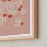 "Vintage Floral Set III" - Art Print in Vintage by Kate Capone - Frame Close-up