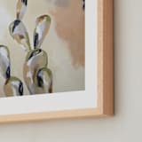 "Left it in Marfa" - Art Print in Peach by Kati Ramer - Frame Close-up