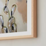 "Left it in Marfa" - Art Print in Peach by Kati Ramer - Frame Close-up