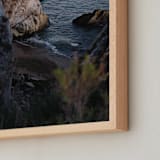 "Shell Beach no. 1" - Art Print in Sunset by Krissy Bengtson - Frame Close-up
