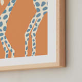 "Spots" - Art Print in Desert by Anne Ciotola - Frame Close-up