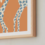 "Spots" - Art Print in Desert by Anne Ciotola - Frame Close-up