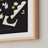 "Twinkle, Twinkle Little Star" - Art Print in Twilight by Elliot Stokes - Frame Close-up