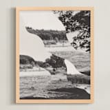 "Under the Lining II" - Art Print in Fluid by Sumak Studio - Framed