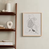 "Volatile N.1" - Art Print in Ivory by Catilustre - In a Room