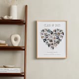 "Heart Snapshot for Grads: Framed Photo" - Framed Photo in White by Minted - In a Room