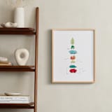 "On the Move" - Art Print in Multi-color by Kelly Ventura - In a Room
