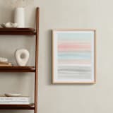 "Summer Horizon" - Art Print in White by Little Valley Studio - In a Room