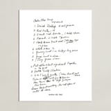 "Your Text: Custom Print " - Custom Print in Black by Minted - Unframed