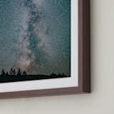 "Light In The Darkness" - Art Print in Night Sky by Rob Wilson - Frame Close-up