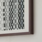 "Tapete" - Art Print in Warm grey by Catilustre - Frame Close-up