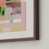 "Nora" - Art Print in Blush by Lindsay Megahed - Frame Close-up