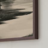 "Misty Night 1" - Art Print in Moonlight by Teju Reval - Frame Close-up