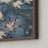 "Reverie I" - Art Print in Lake Teal by Courtney Crane - Frame Close-up
