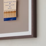 "Famous Food Blue" - Art Print in French Onion Blue by Andrew McClintock - Frame Close-up