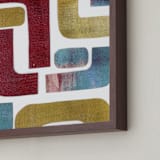 "Possibilities" - Art Print in Mustard by Bethania Lima - Frame Close-up