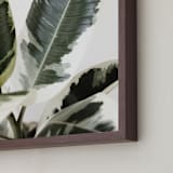 "Jack" - Art Print in variegated green by Kristi Jackson - Frame Close-up