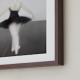 "Dream of a Dancer" - Art Print in Shadow by M.E.Segantini - Frame Close-up
