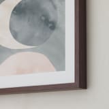 "Spring Moon" - Art Print in Night Sky by Iveta Angelova - Frame Close-up