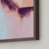 "My Vessel" - Art Print in Plum by Amy Moen - Frame Close-up