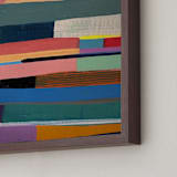 "pixiestix" - Art Print in Cerulean blue by Poppy Dodge - Frame Close-up