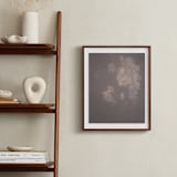 "Hazed Florals 1" - Art Print in Dusty Burgundy by Baumbirdy - In a Room