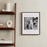 "Family Gallery: Portrait Framed Photo" - Framed Photo in Snow by Emily Sabol Goss - In a Room