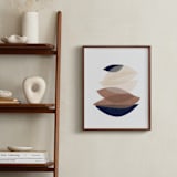 "paper blossoms I" - Art Print in porcelain by Carrie Moradi - In a Room