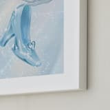 "Disney's Cinderella Glass Slipper" - Art Print in Glass by Leah Bisch - Frame Close-up