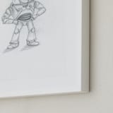 "Disney Pixar's Toy Story In Pencil I" - Art Print in Pencil by Anna Black - Frame Close-up