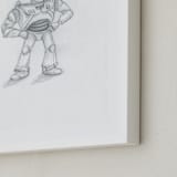 "Disney Pixar's Toy Story In Pencil I" - Art Print in Pencil by Anna Black - Frame Close-up