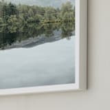 "Mirror Mirror II" - Art Print in Lake by lulu and isabelle - Frame Close-up