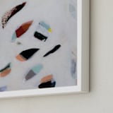 "Spring Thaw II" - Art Print in Ivory by Kayla King - Frame Close-up