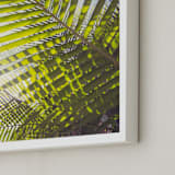 "In the right place 1" - Art Print in Golden Blue by Owl and Toad - Frame Close-up