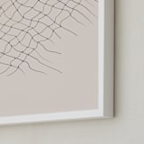 "Gather" - Art Print in Sandstone by Francesca Iannaccone - Frame Close-up