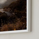 "Yerba Buena Rd" - Art Print in Pavement by Megan DiVita - Frame Close-up
