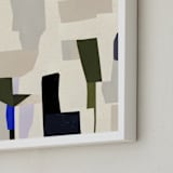 "paper tapestry I" - Art Print in Day by Sumak Studio - Frame Close-up